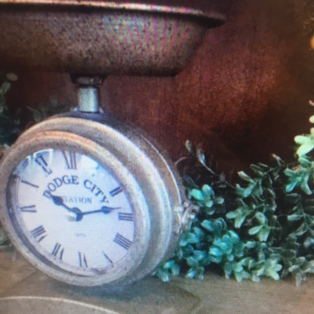 Last 1❗️Farmhouse Galvanized Vintage Scale Clock - Picture 4 of 5
